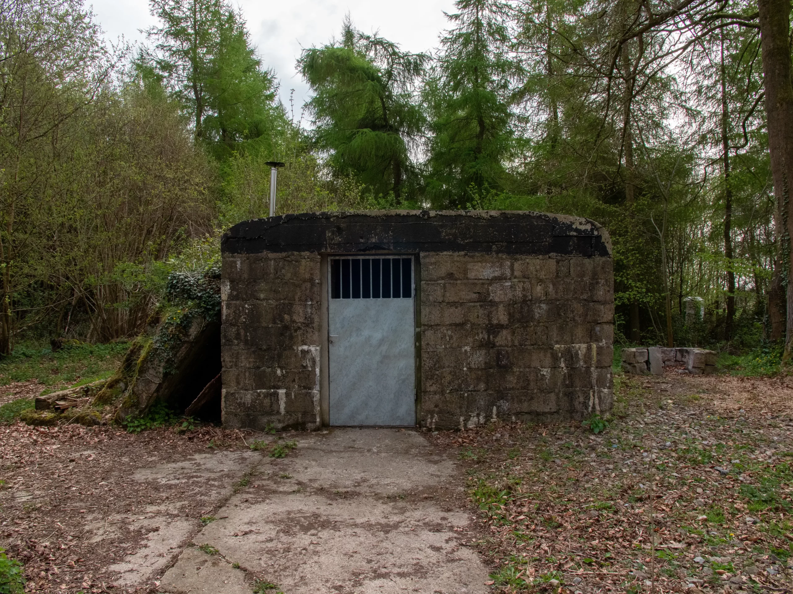 Bunker de la base V1