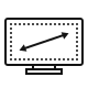 Icon écran de projection